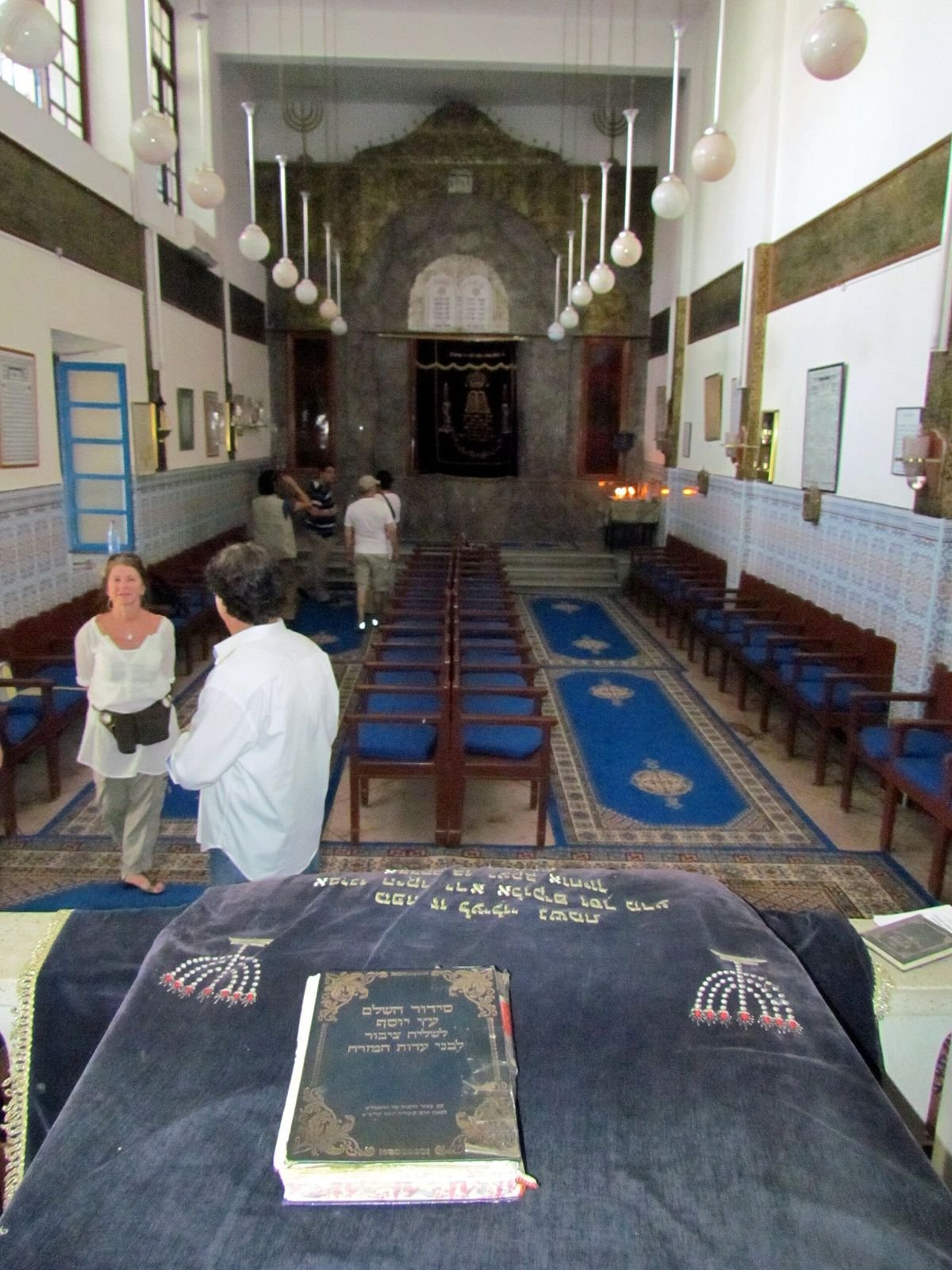 בית הכנסת לזאמה (צלאת אל עזמה) במלאח של מרקש, מרוקו